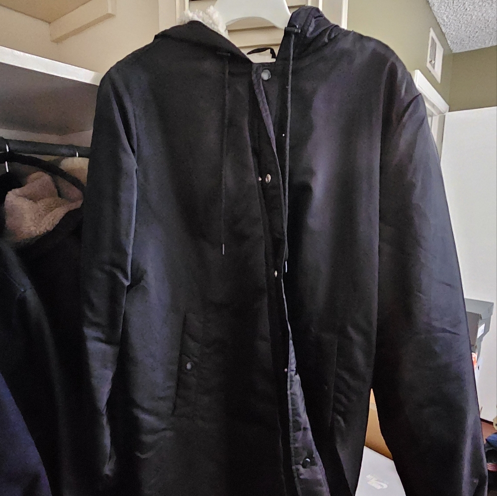 Longline Sherpa-lined Jacket